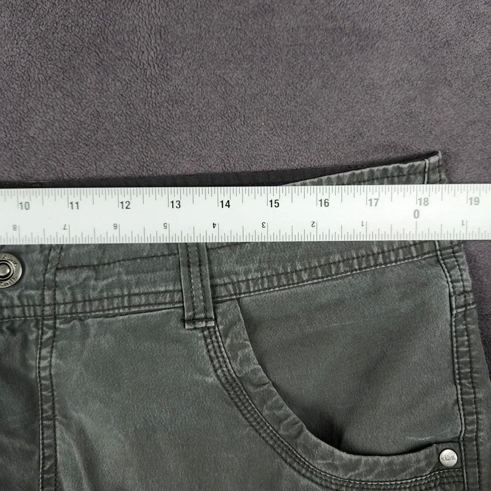 KUHL Ramblr Shorts Mens 36 Gray Cargo Utility Hiking Stretch Outdoor 5125 - Picture 9 of 13